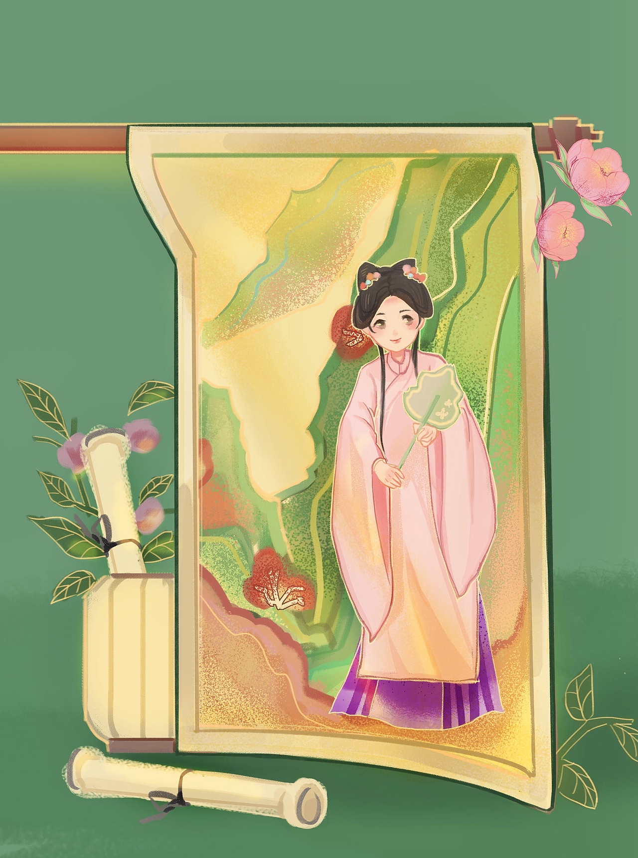 画中人（图ZMjQzOTA5NDc2） - 儿童插画 - 站酷设计师一颗巴豆原创素材 - 站酷ZCOOL