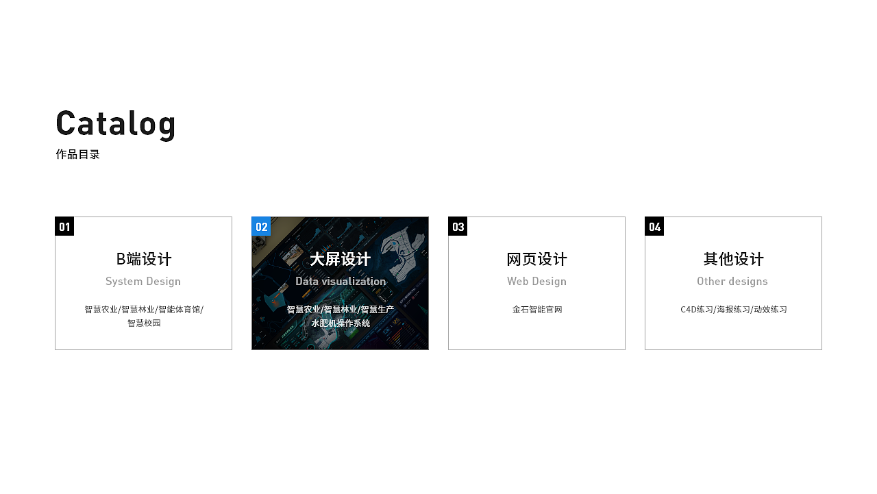 2020-2021B端可视化作品集