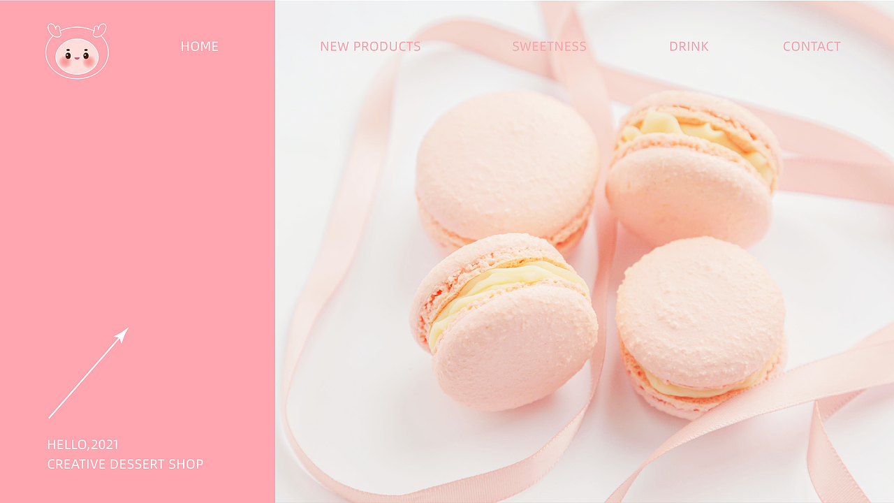 Macaroon甜品店-IP形象设计