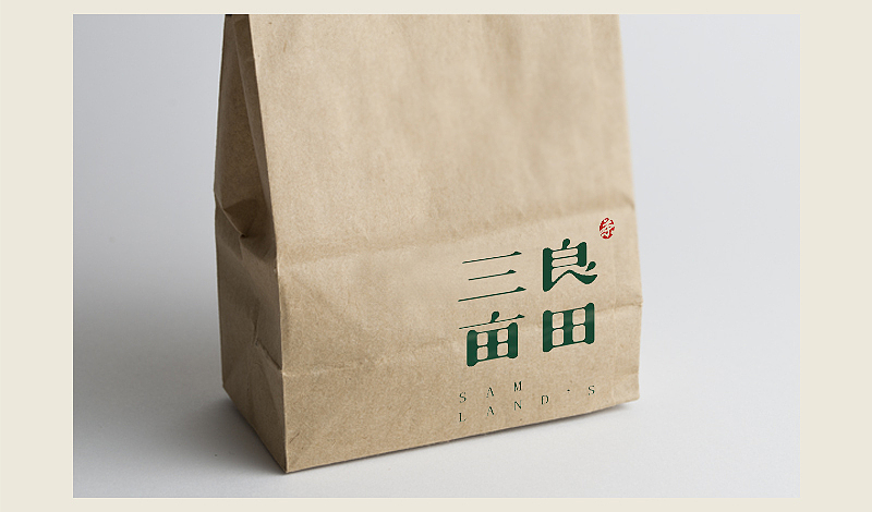 "三亩良田"LOGO设计飞机案例