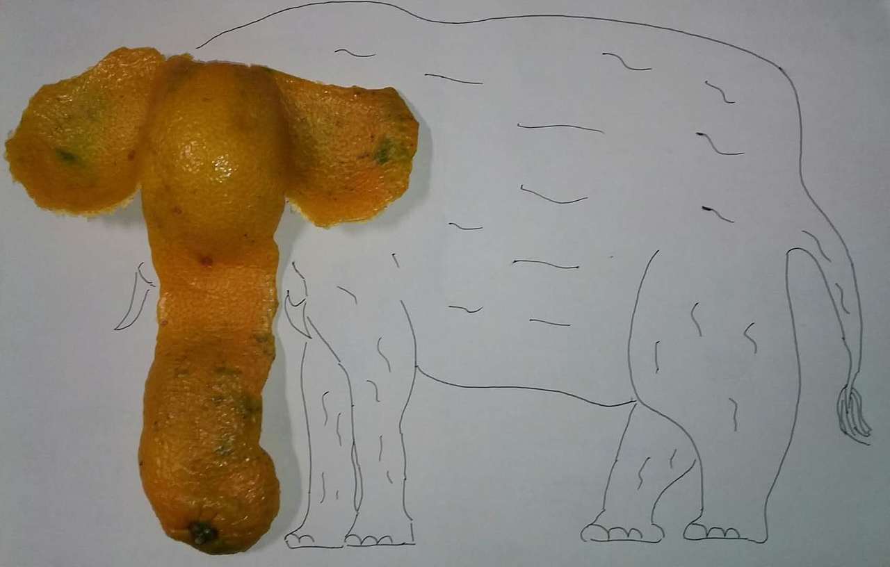 大象~大象~你的鼻子怎么那么长（图ZMTMzNzkyMDgw） - 单幅漫画 - 站酷设计师铝锌铜原创素材 - 站酷ZCOOL