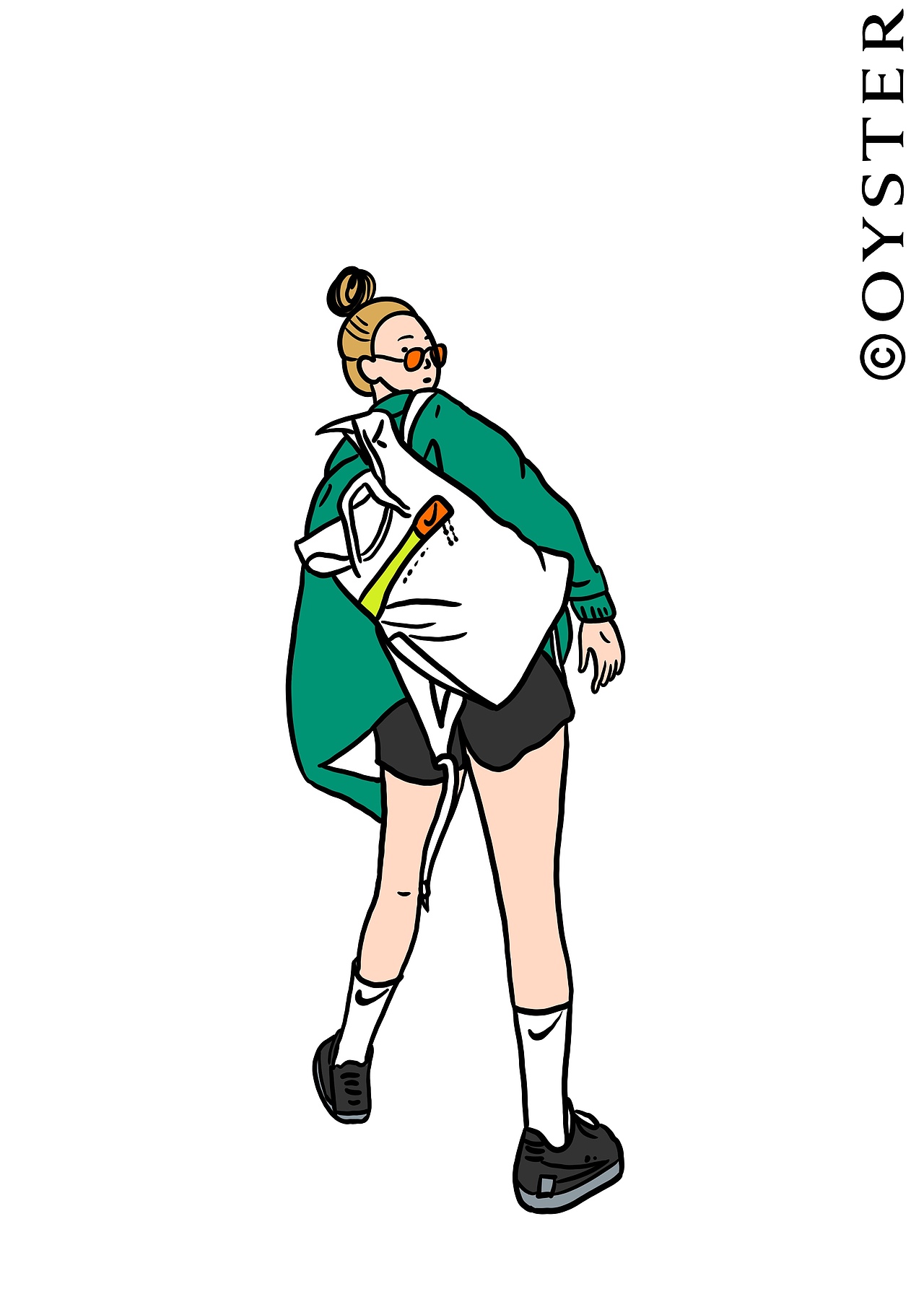 简约 ootd *穿搭指南系列插画(女生篇)