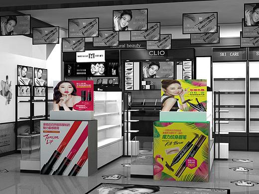 韩国CLIO品牌第三代终端形象--2017年Q3包店物料设计