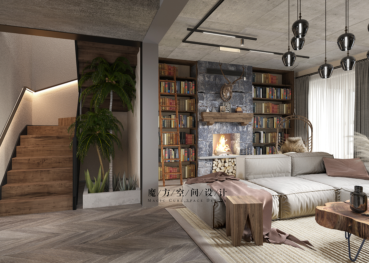 【魔方】波西米亚风•内蒙古别墅项目 