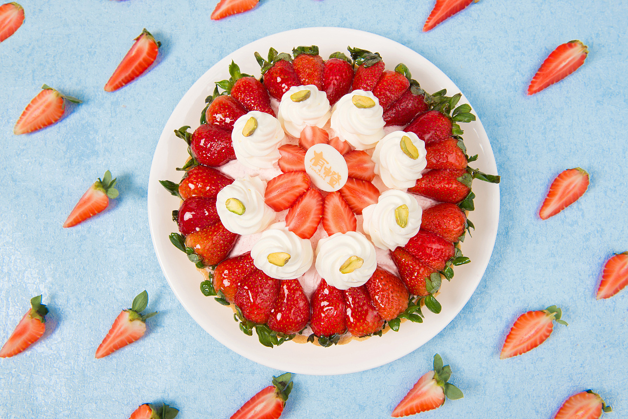 手作美食蛋糕拍摄