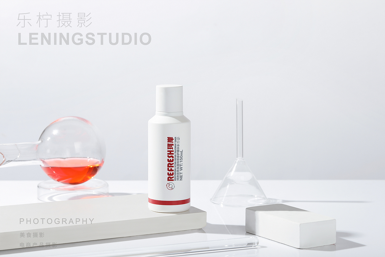 珂案精华水 护肤品拍摄|美妆拍摄|产品摄影|静物拍摄（图ZMjYzMTQ4ODcy） - 产品摄影 - 站酷设计师乐柠视觉原创素材 - 站酷ZCOOL
