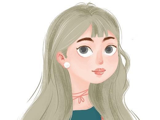 人物头像插画（个人主页-ZMjgzMDYwNzY=） - 商业插画 - 站酷设计师momua原创素材 - 站酷ZCOOL