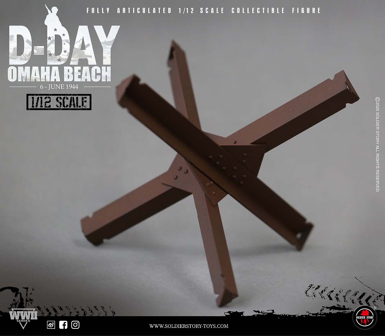 Soldier Story 1/12 D-Day Omaha Beach 珍藏可动人偶
