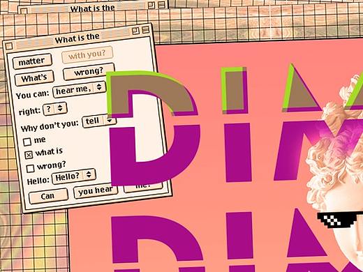 蒸汽波banner（个人主页-ZNDc2MzgxMDQ=） - 海报 - 站酷设计师李大大a原创素材 - 站酷ZCOOL