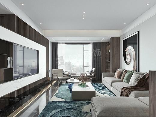 龙湖清晖岸装修,新江与城洋房户型方案,设计师吉晓军