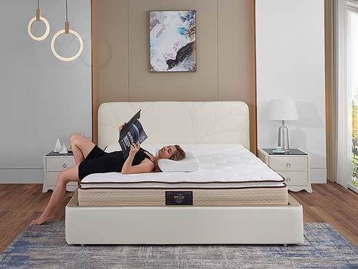 慕思成人床垫模特场景拍摄合成