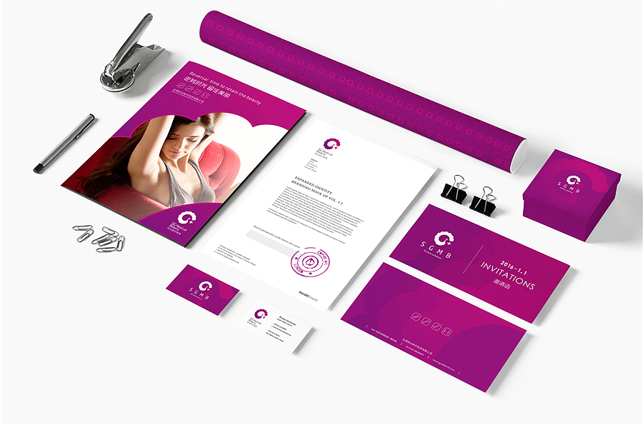 时光医疗美容 SG Medical Beauty（图ZNTI3NzA4MjA=） - 品牌 - 站酷设计师龍大设计原创素材 - 站酷ZCOOL