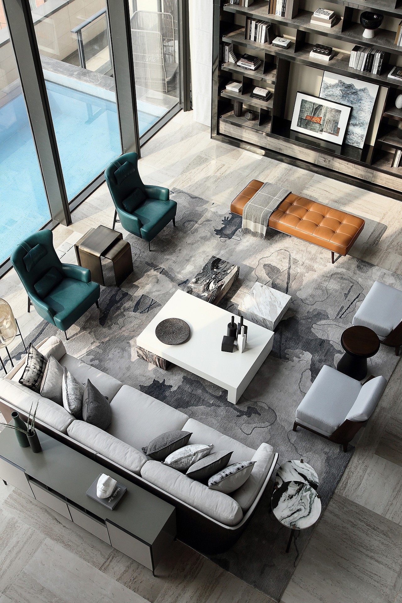 南宁华润幸福里Penthouse,百米高空中的复式豪宅