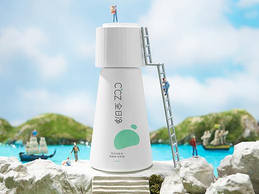 ccz全日净母婴用品微缩场景制作