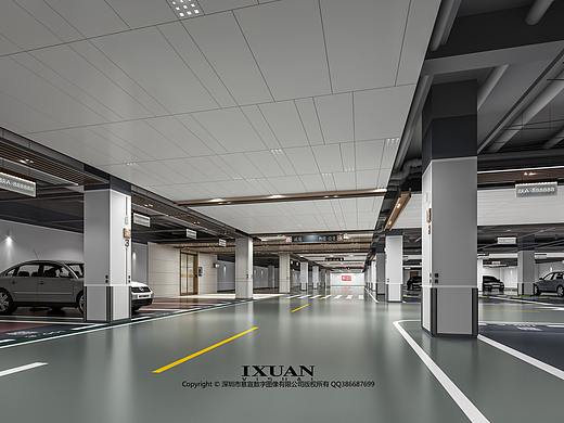 意宣表现---地下停车场效果图01