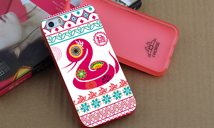 十二生肖插画——传统与现代相融合(手机壳图案设计)