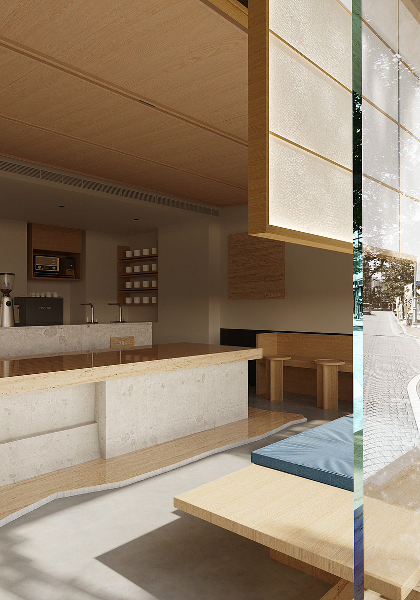 搬砖摸鱼 面包店（图ZMzU0MzMwOTI4） - 酒店餐饮设计 - 站酷设计师效果图明灯丨老严原创素材 - 站酷ZCOOL