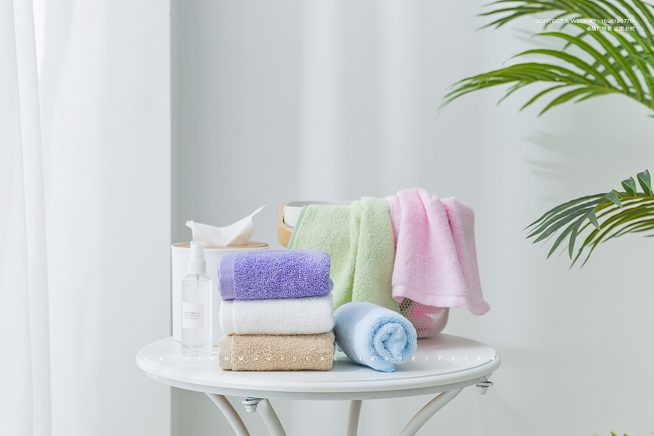 竹纤维毛巾摄影丨简木视觉 × 方巾洗脸巾家纺产品拍摄（图ZMTg3ODEyNDcy） - 产品摄影 - 站酷设计师简木视觉原创素材 - 站酷ZCOOL