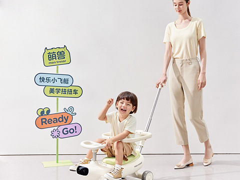 儿童扭扭车品牌形象｜萌兽