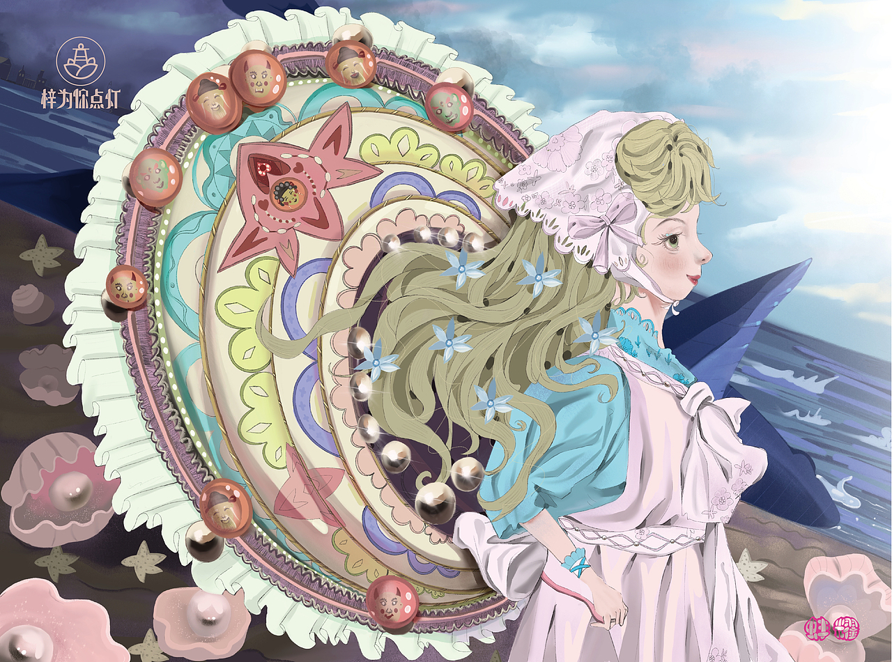 小魔女霓娜的花灯奇幻冒险（图ZMjU3ODAwMDQ4） - 概念设定 - 站酷设计师霓娜塔原创素材 - 站酷ZCOOL