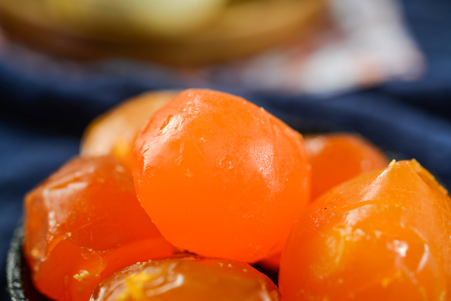 摄影 红心咸鸭蛋蛋黄