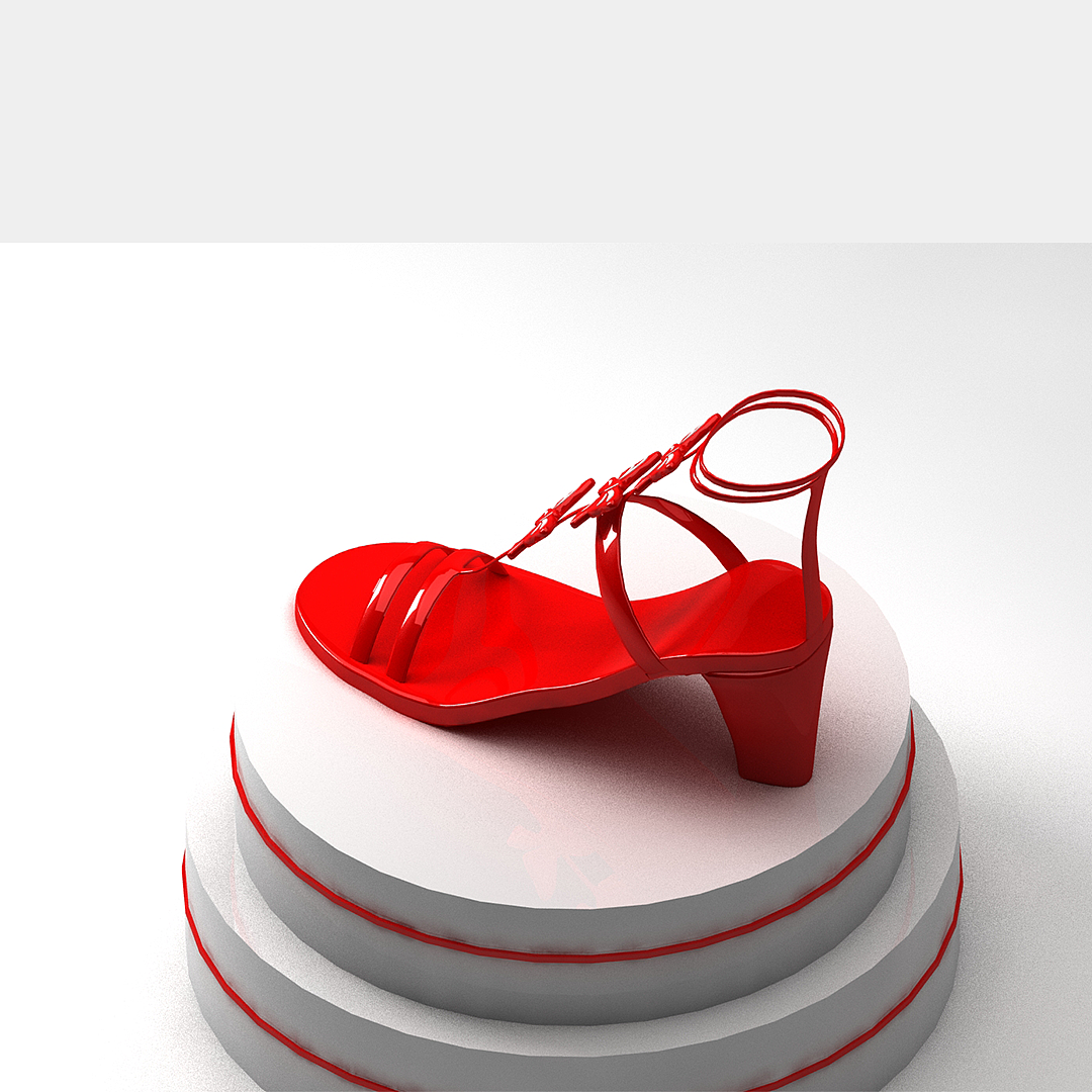 红色高跟鞋