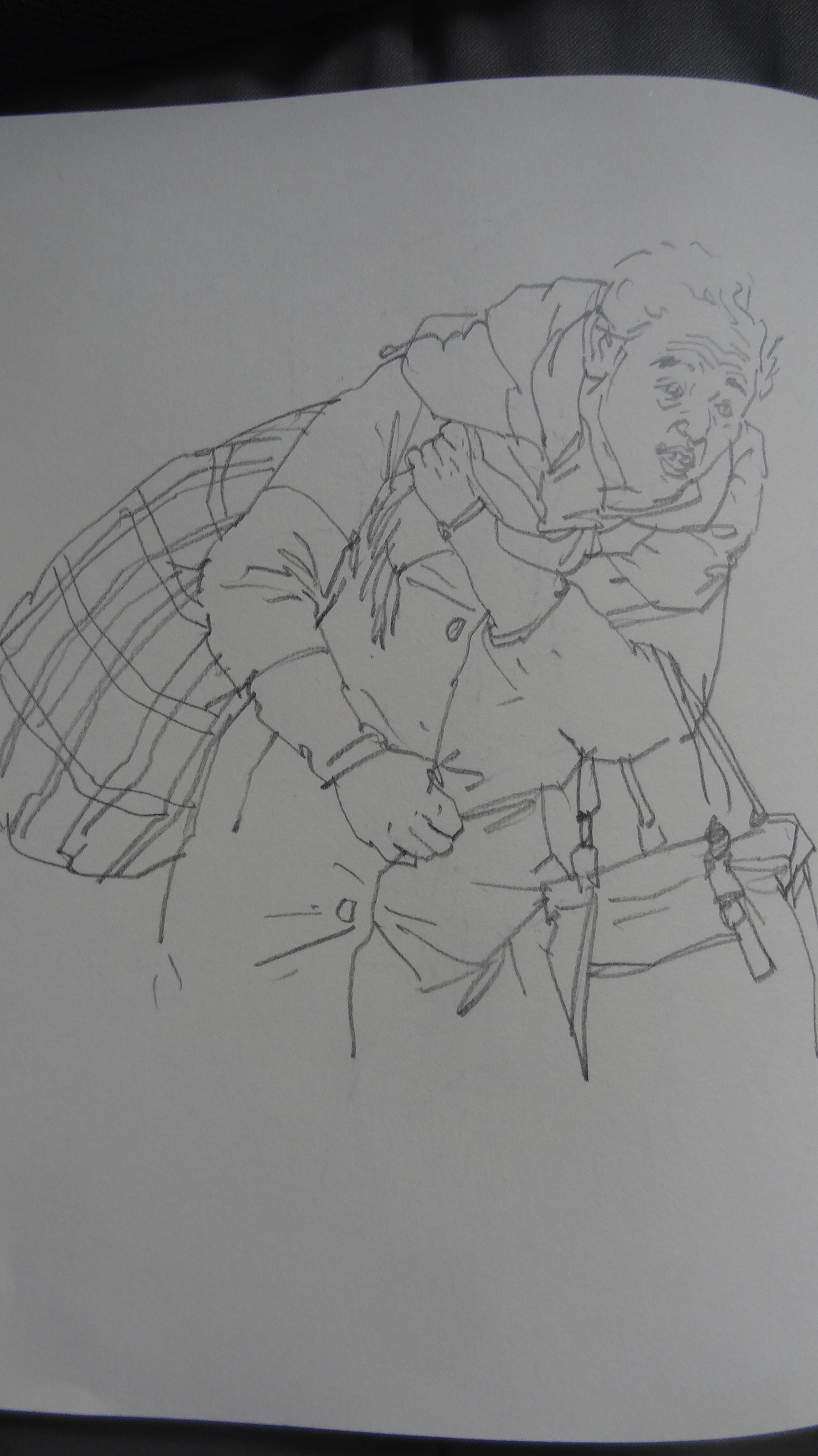 我的速写本上的一批速写