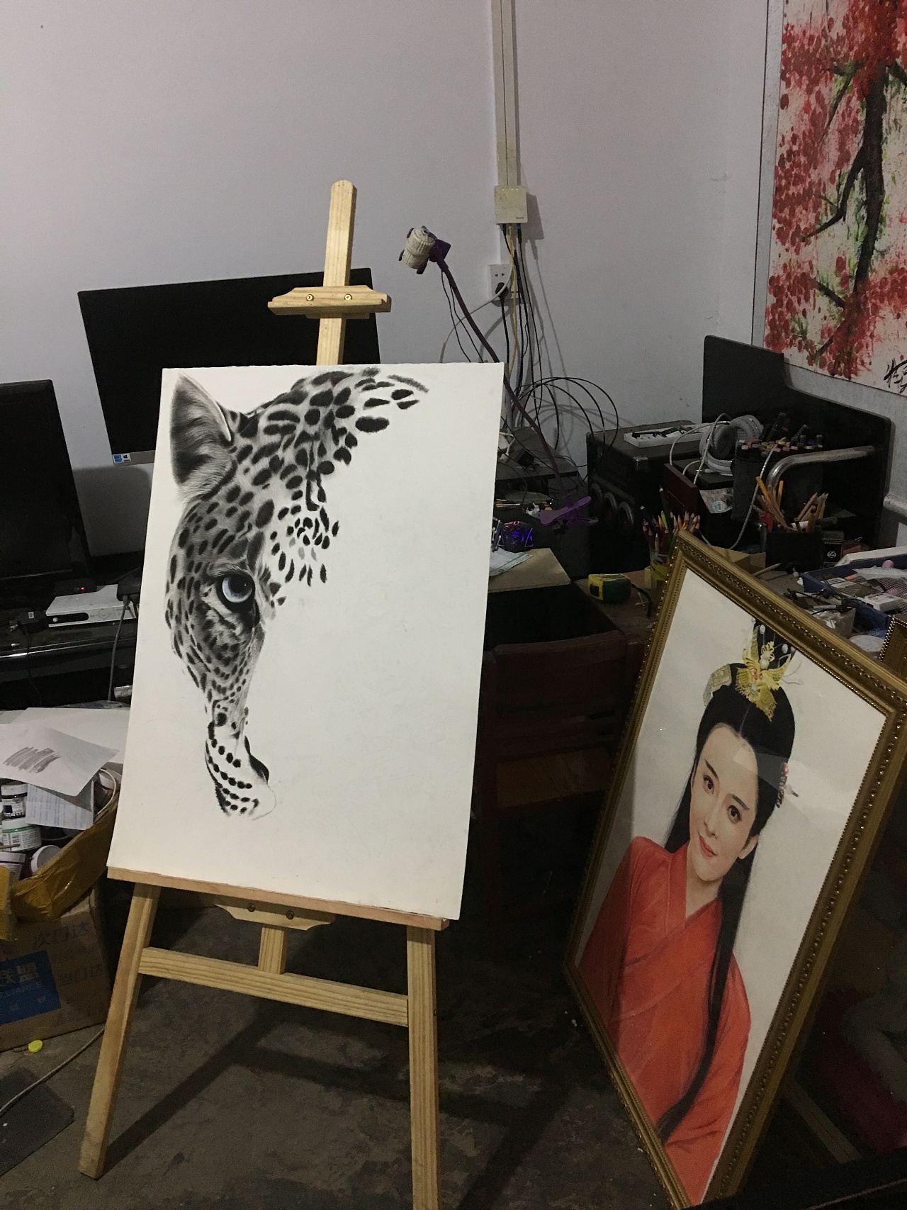 自由画——钱忠飞