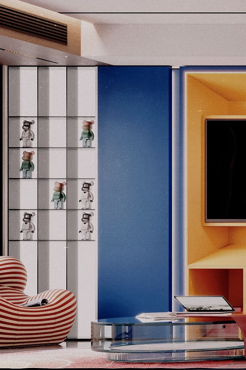 当你的家遇见蒙德里安色彩的黄金法则