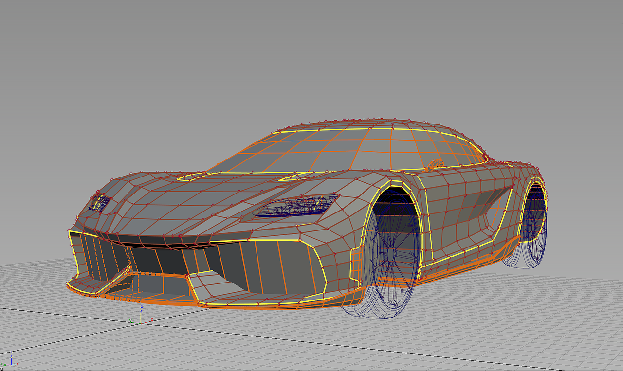 从Subdivision到NURBS再到VRED — Koenigsegg Gemera（图ZMjIyMTc2MjYw） - 机械/交通 - 站酷设计师缘袁原创素材 - 站酷ZCOOL