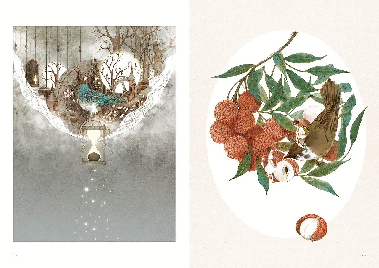 首本个人画集《眠》（图ZNDMyODMyNzY=） - 商业插画 - 站酷设计师starry阿星原创素材 - 站酷ZCOOL