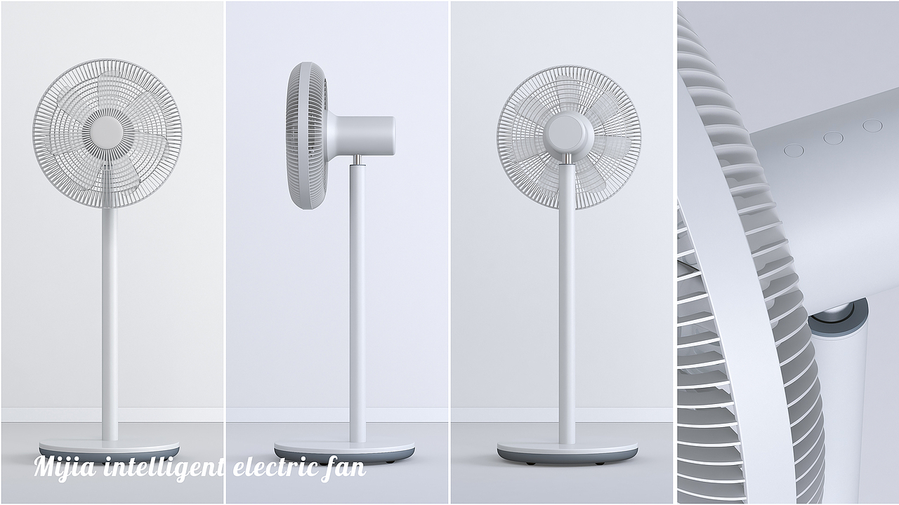 C4D风扇建模练习