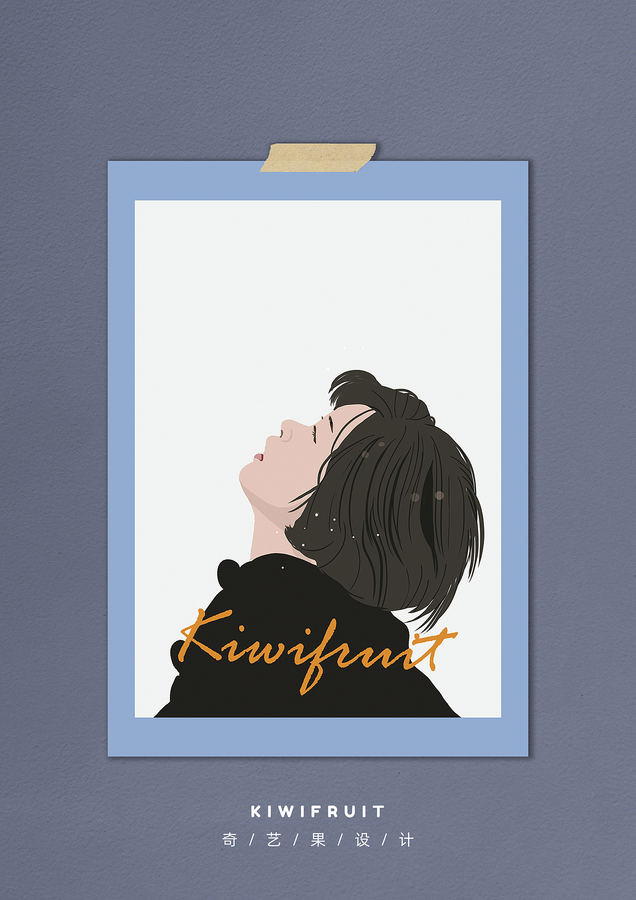 扁平風(fēng)電影插畫海報(bào)（圖ZMjE4MTA2NjA0） - 創(chuàng)作習(xí)作 - 站酷設(shè)計(jì)師奇兮原創(chuàng)素材 - 站酷ZCOOL