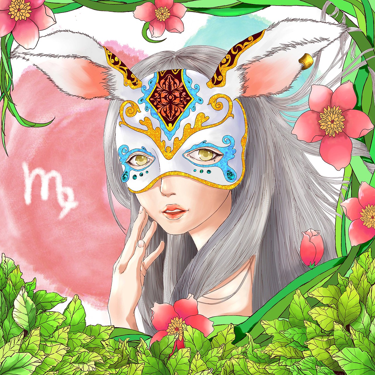 面具（图ZMzc4MjQ3OTI=） - 商业插画 - 站酷设计师panda喵桑原创素材 - 站酷ZCOOL