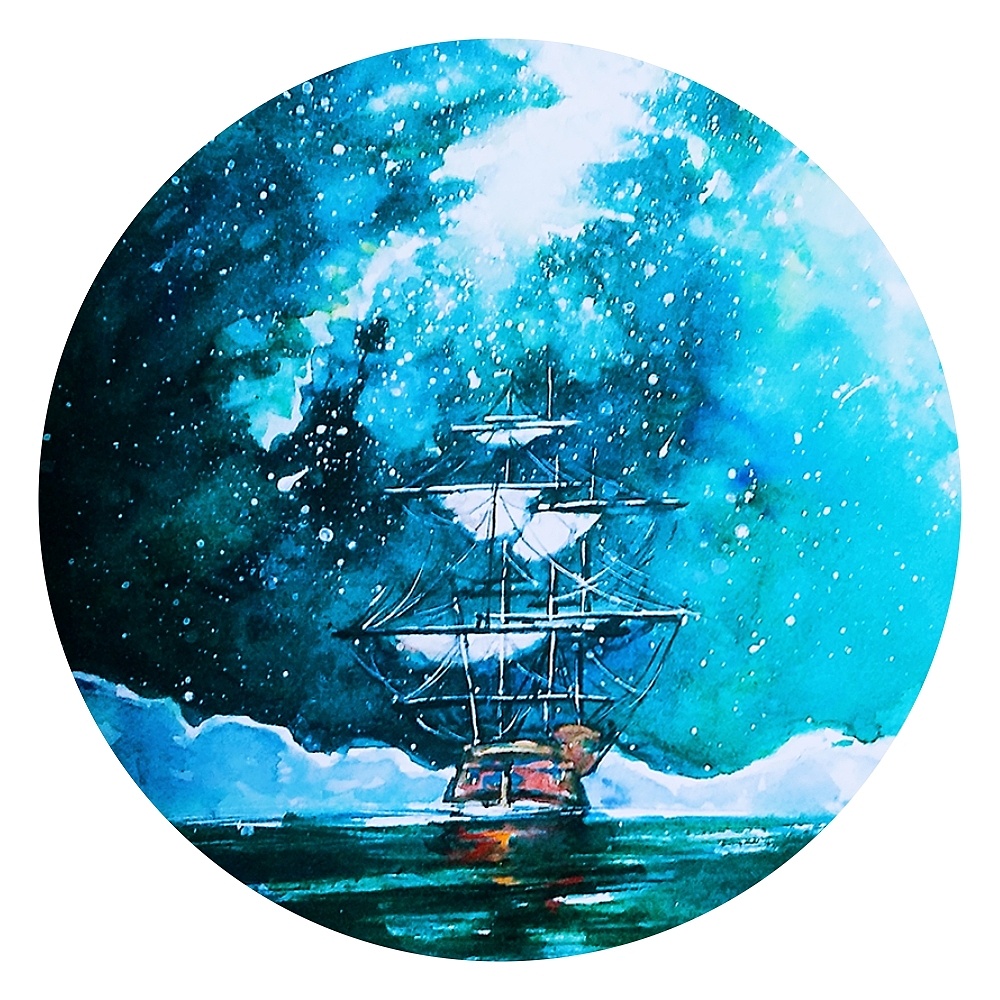 星辰|纯艺术|绘画|西子silvia - 原创作品 - 站酷 (zcool)