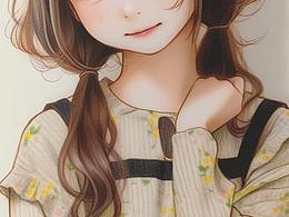 可愛女孩