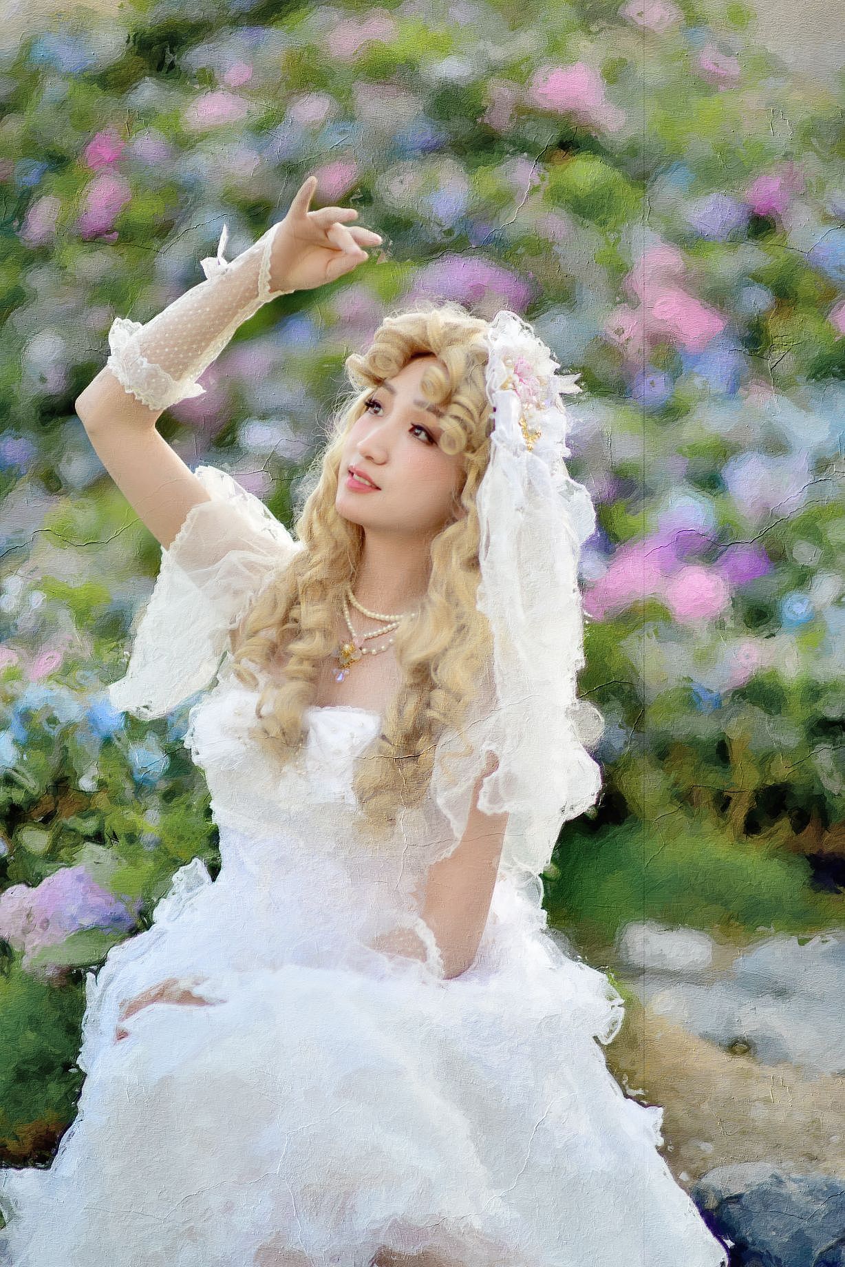 莫奈花园（图ZMzY5MTkxODgw） - 人像摄影 - 站酷设计师摄影爱好者江枫原创素材 - 站酷ZCOOL