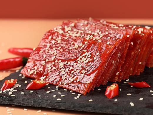 猪肉脯静物拍摄