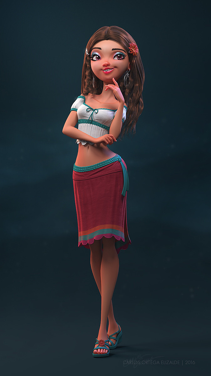 28欧美-迪士尼-女-夸张手办（图ZMjU2OTc1MDEy） - 商业插画 - 站酷设计师大熊猫beii原创素材 - 站酷ZCOOL