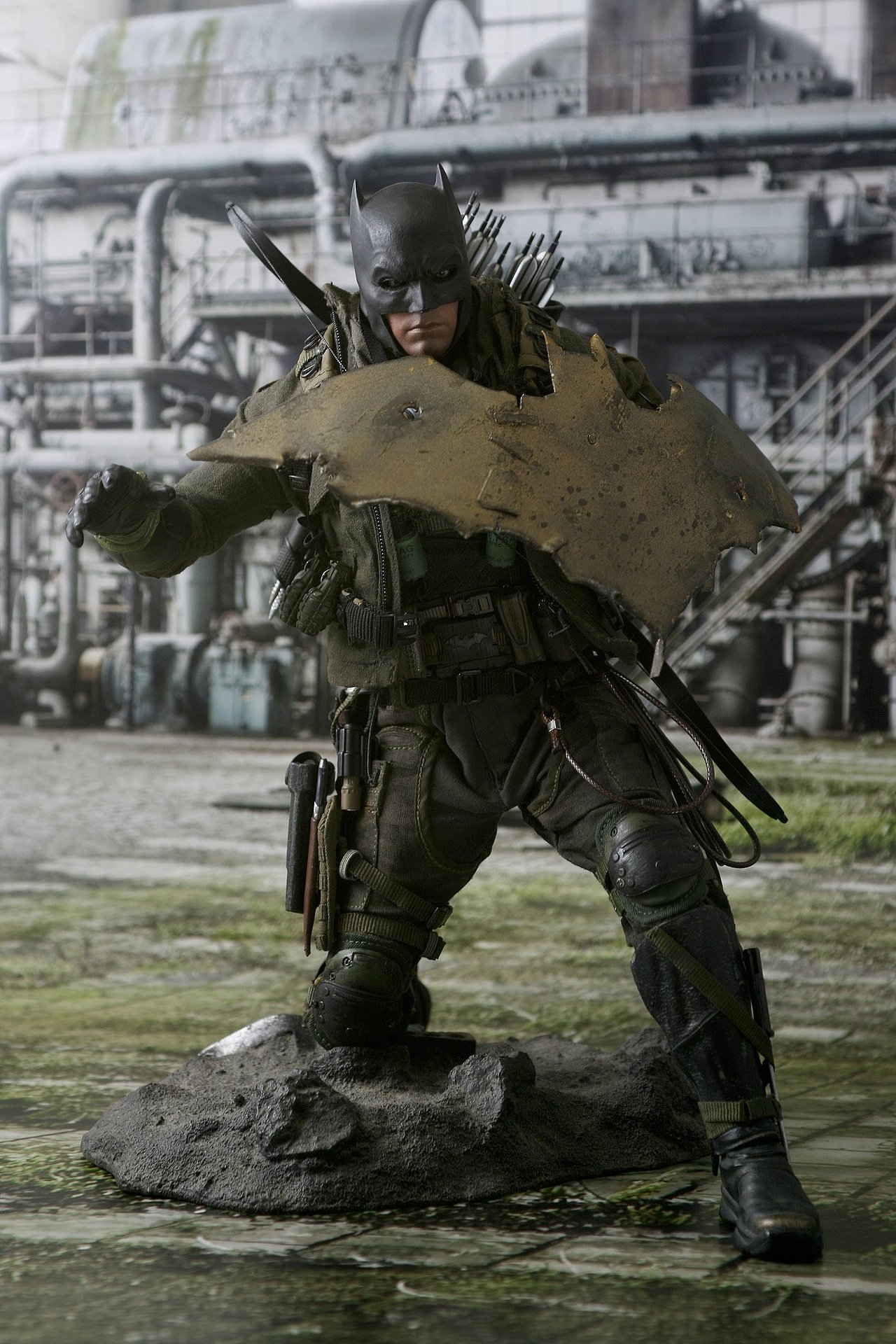 眉间白火的臆造自d之末世蝙蝠侠