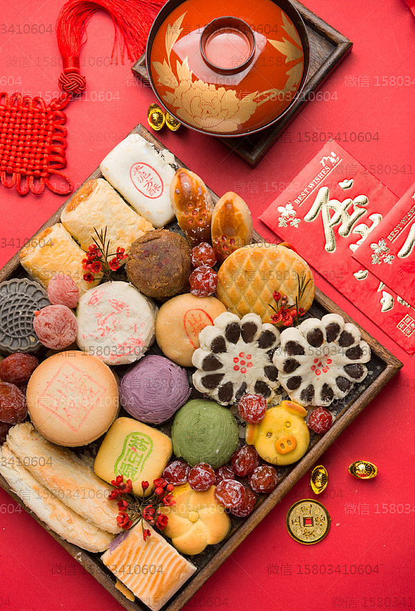 山西太原美食摄影中式糕点春节产品拍照商品详情设计