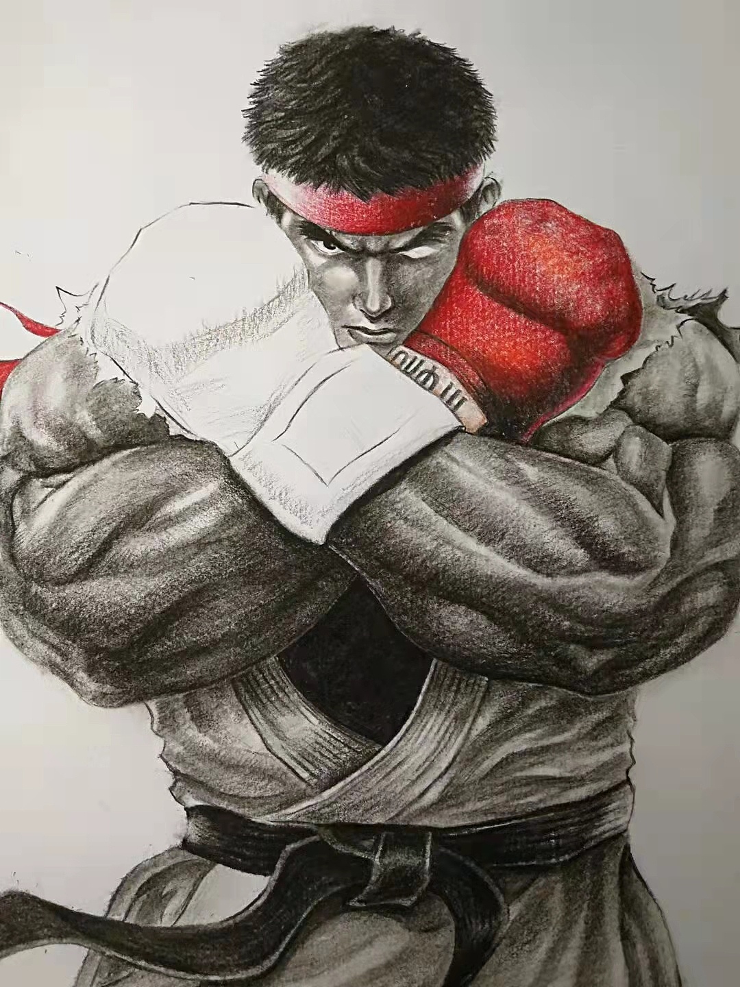 手绘街头霸王|插画|艺术插画|特置陈老师 - 原创作品 - 站酷 (zcool)