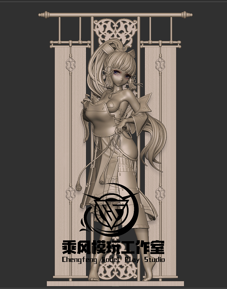 手辦雕像建模師（圖ZMzczMjY5NDY4） - 場景 - 站酷設計師乘風模玩工作室原創(chuàng)素材 - 站酷ZCOOL