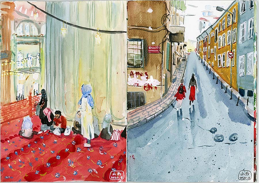 速写 sketch book 2（图ZMjI2NTU5MDIw） - 创作习作 - 站酷设计师画画的山药原创素材 - 站酷ZCOOL