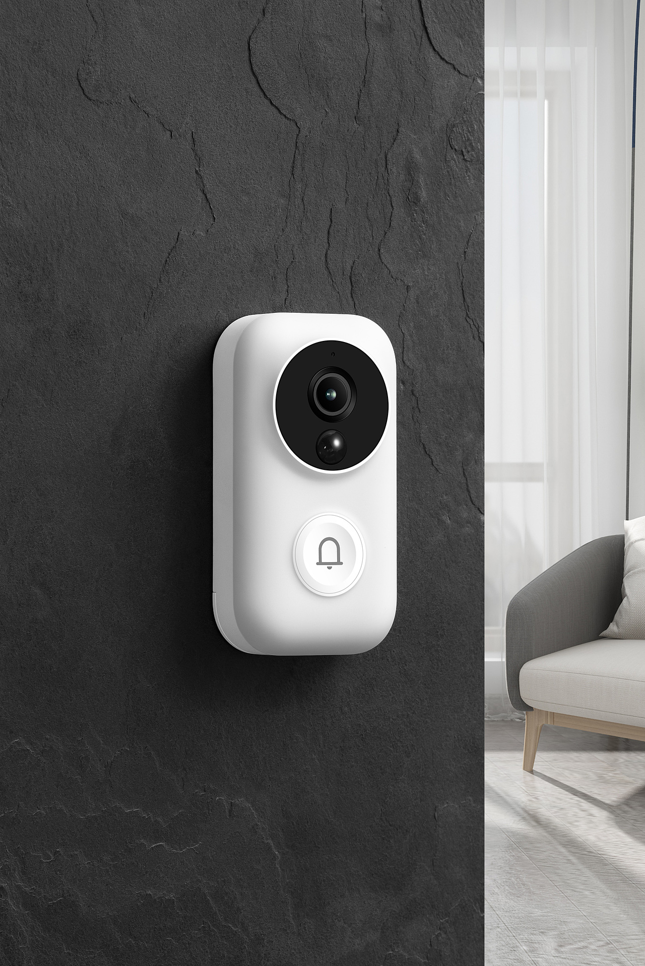 智能门铃/猫眼（图ZMjQ1MDAzMjg4） - 产品摄影 - 站酷设计师Z36367372原创素材 - 站酷ZCOOL