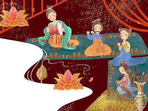 敦煌壁画的故事绘本