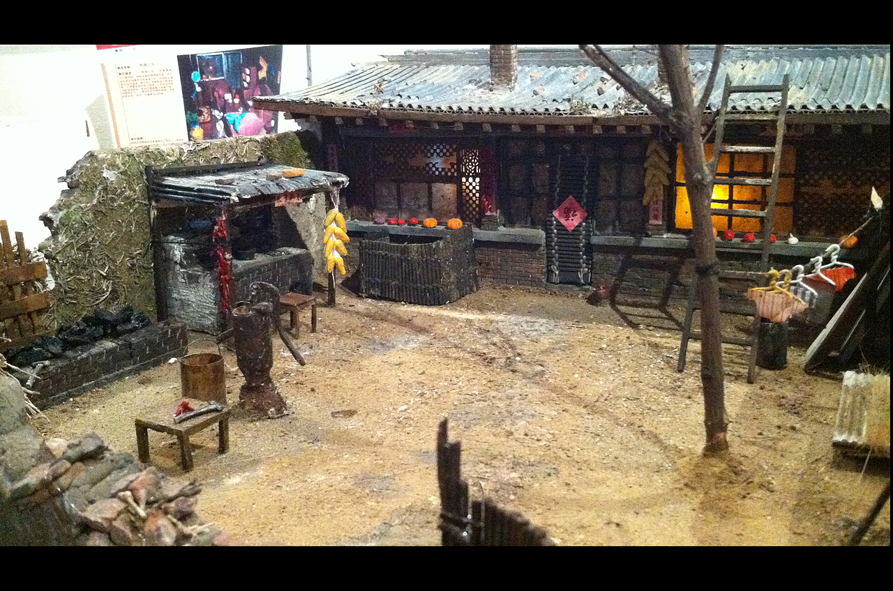 电影《塞外有家》场景模型