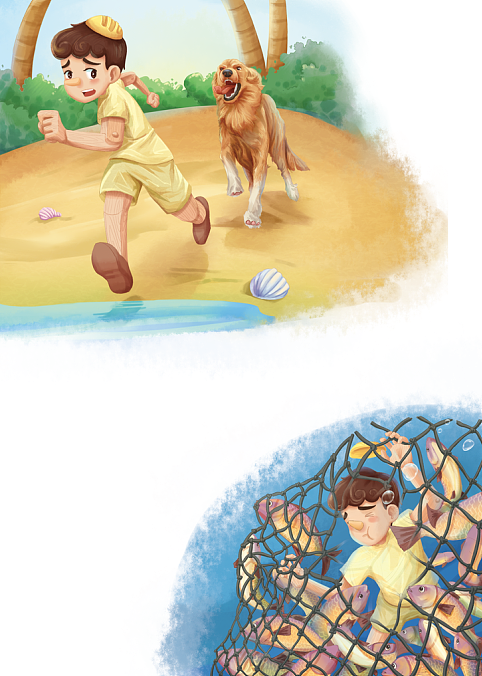 传统故事绘本 经典童话 儿童插画