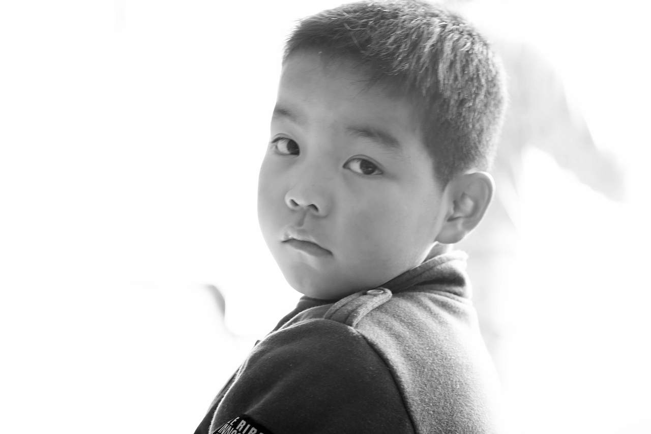 摄影 | 外甥小时候