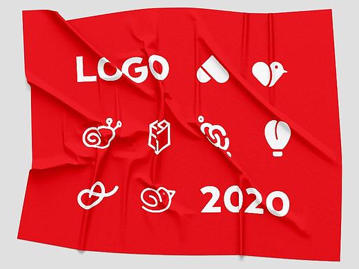 关于“心”的20种创意标志